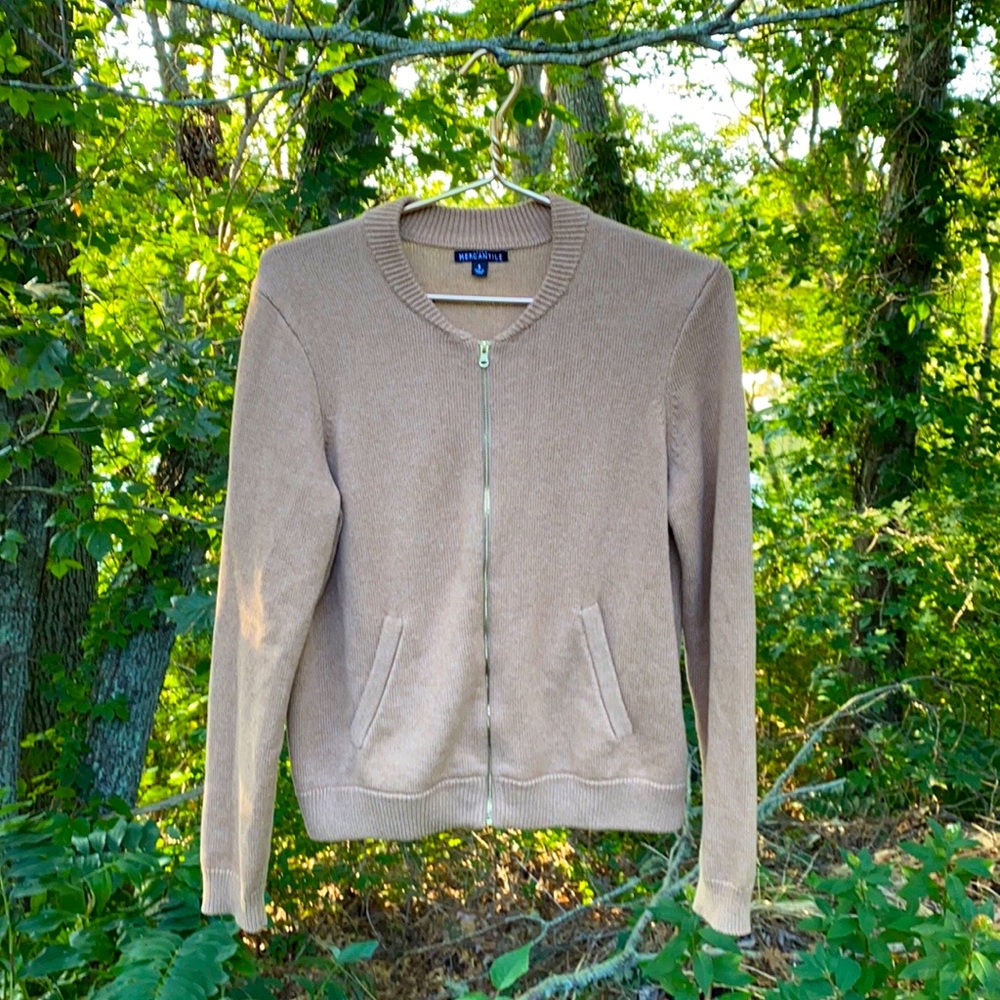 J.Crew Mercantile bomber style sweater